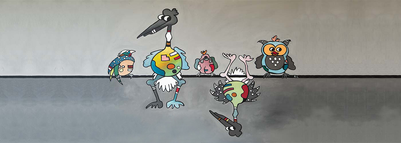 Crazy-Animals "Lustige Vögel"