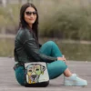 Lustige Tasche Pop Art im Crazy-Animals Style, Dogge Bob für Tierfreunde