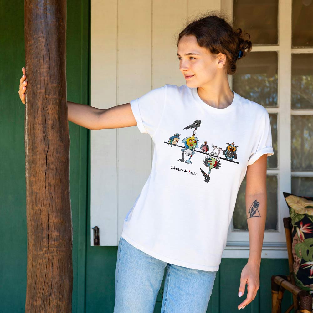 Comedy T-Shirt 'Der Frühe Vogel Kann Mich Mal' - Unisex Mit Lustigem Spruch