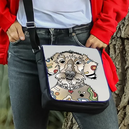 Lustige Tasche Dackel Linus im Crazy-Animals Style