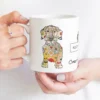 Lustige Tasse Dackel Linus aus der Crazy-Animals Kollektion