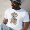 Lustiges T-Shirt mit Dackelmotiv im Crazy-Animals Style für Herren